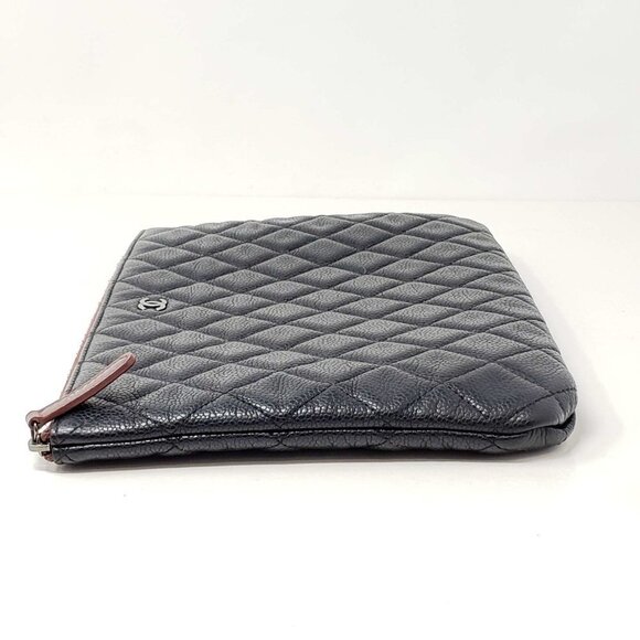 Chanel CC Caviar Quilted Cosmetic / Clutch Bag - Picture 9 of 14